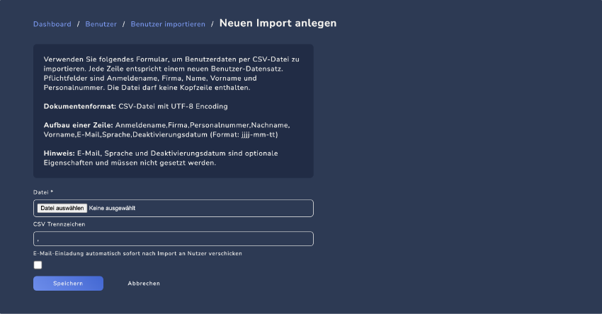 Employees - Import